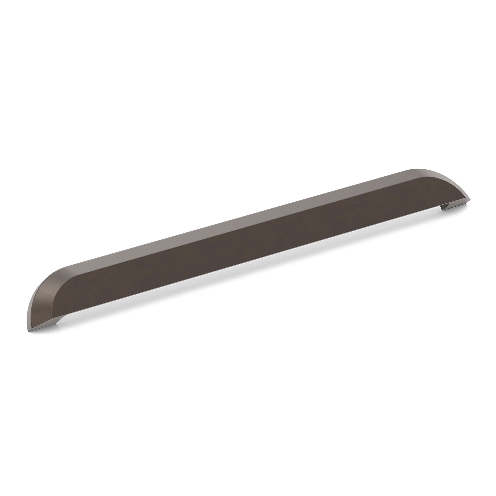 Armac Martin Victoria Plain Cup Pull Handle in 384mm / Dark Bronze