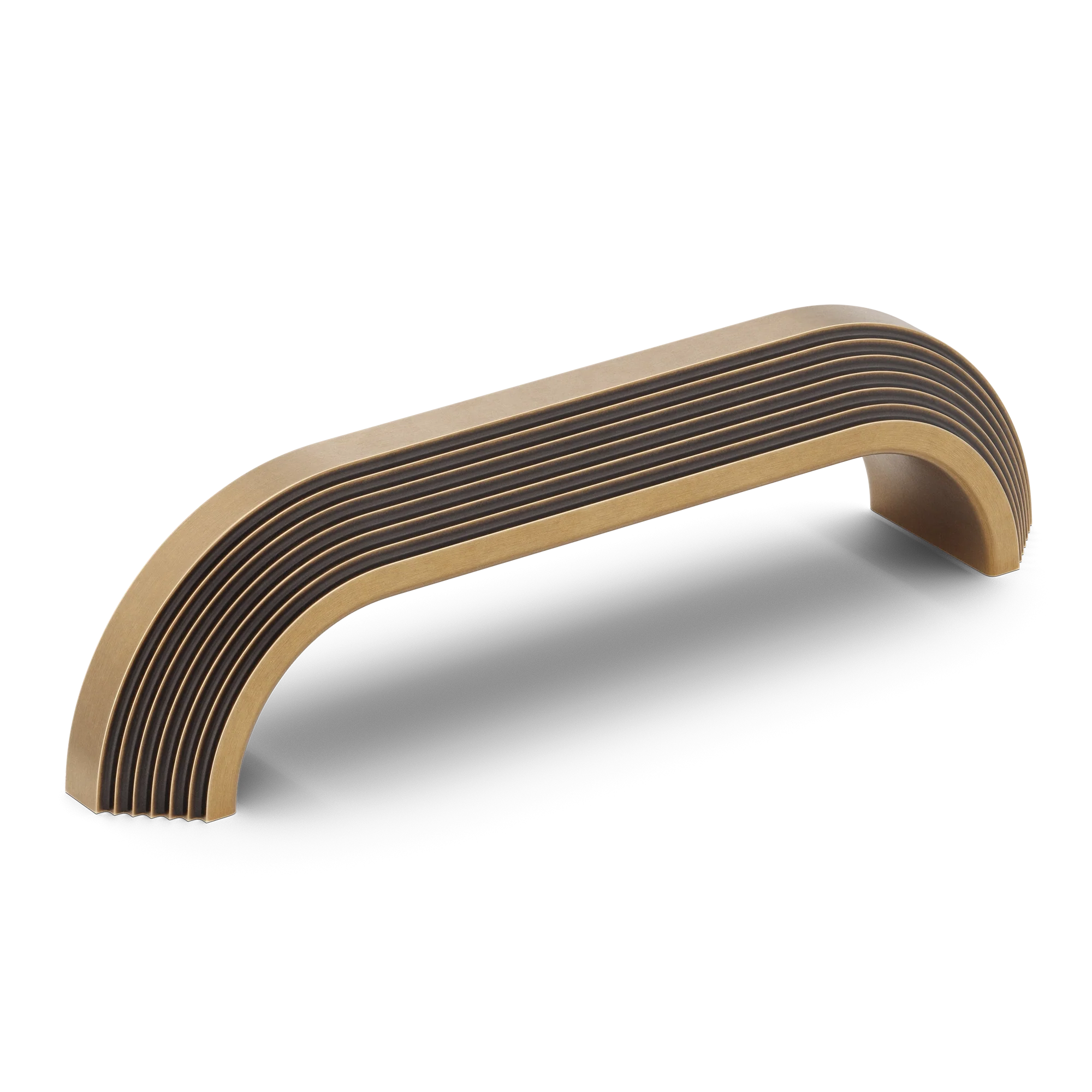 Armac Martin Victoria Stepped Pull Handle in 96mm / Fine English Antique