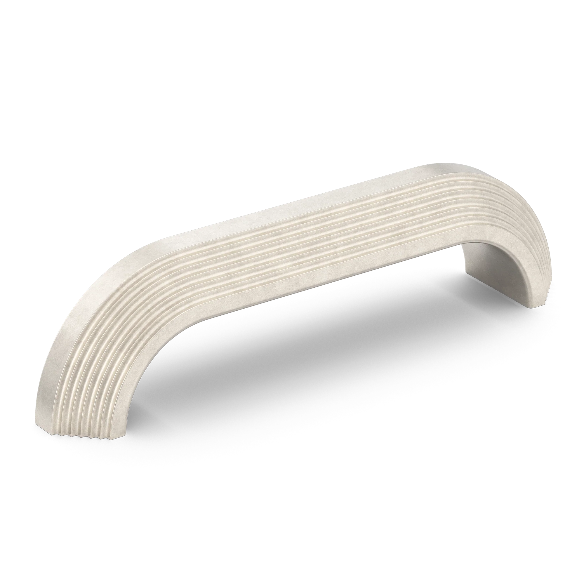 Armac Martin Victoria Stepped Pull Handle in 96mm / Barrelled Nickel Plate