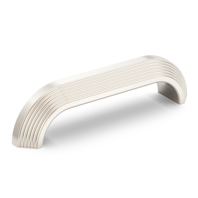 Armac Martin Victoria Stepped Pull Handle in 96mm / Polished Nickel Plate