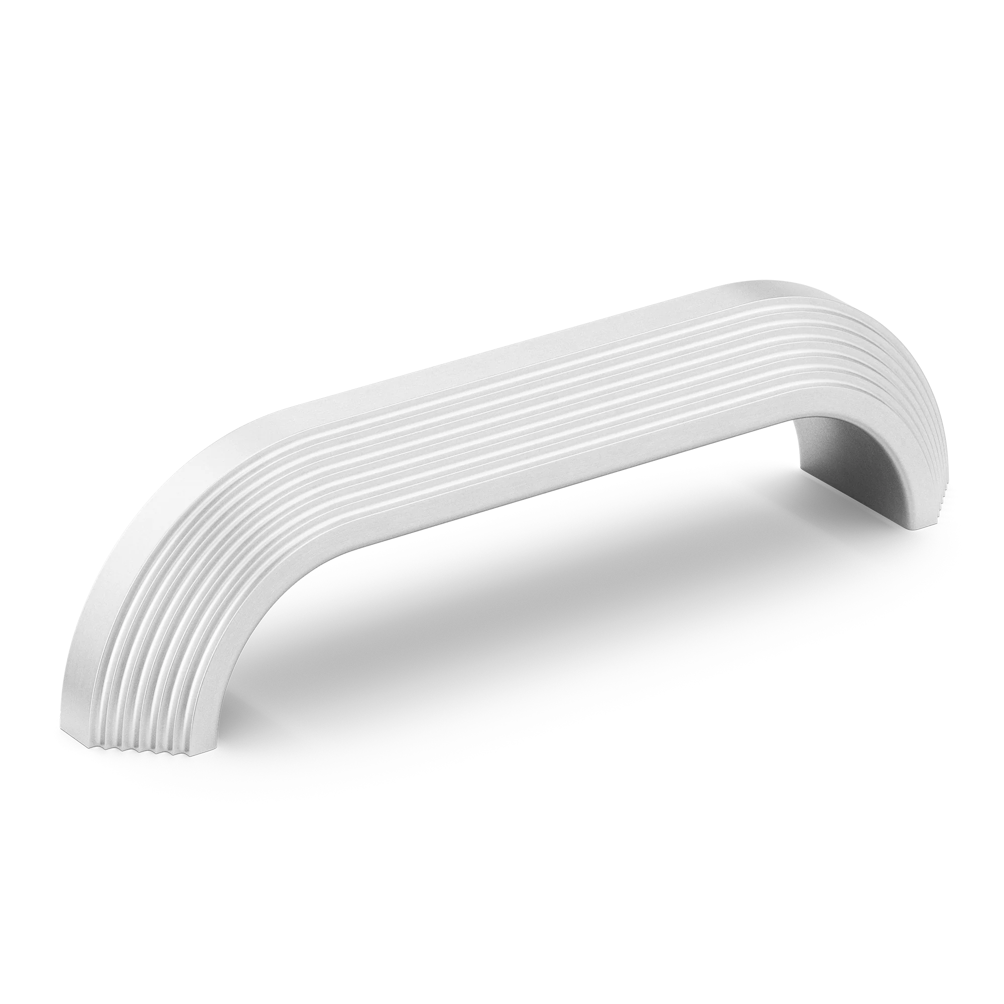 Armac Martin Victoria Stepped Pull Handle in 96mm / Satin Chrome Plate