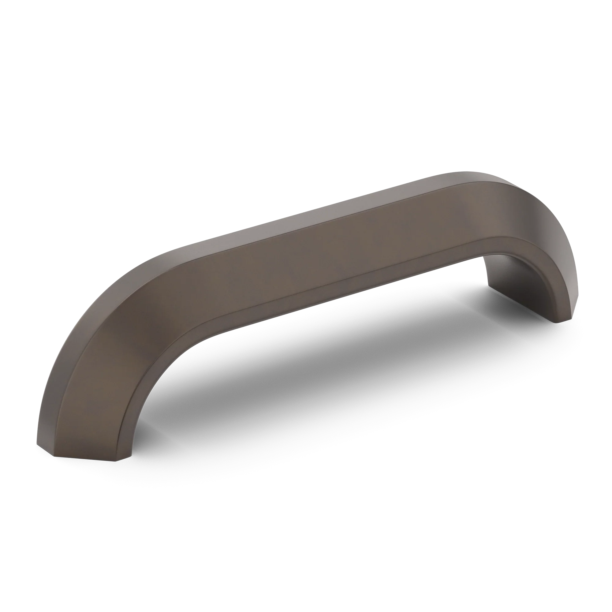 Armac Martin Victoria Plain Pull Handle in 96mm / Dark Bronze