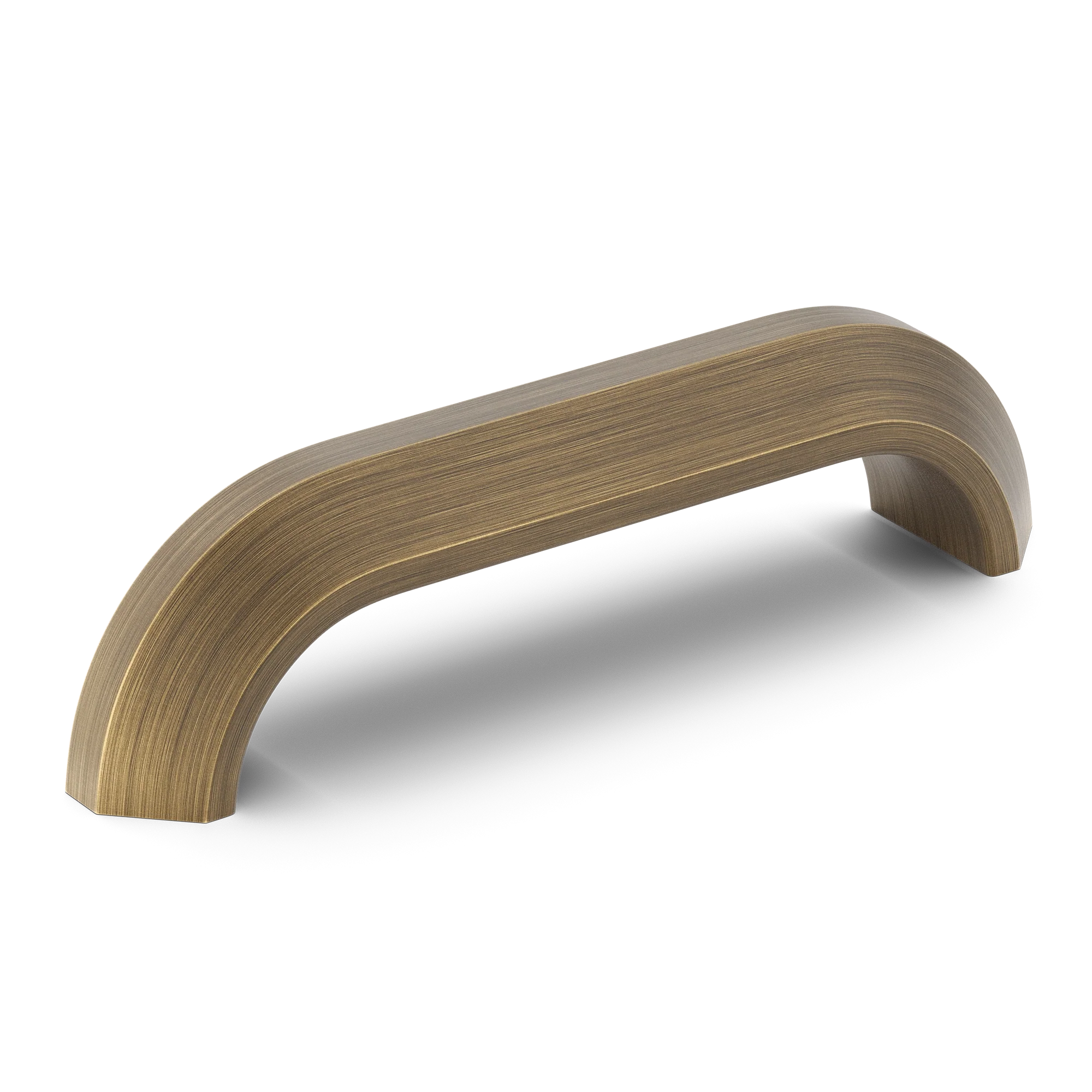 Armac Martin Victoria Plain Pull Handle in 96mm / Satin Antique Satin Lacquered