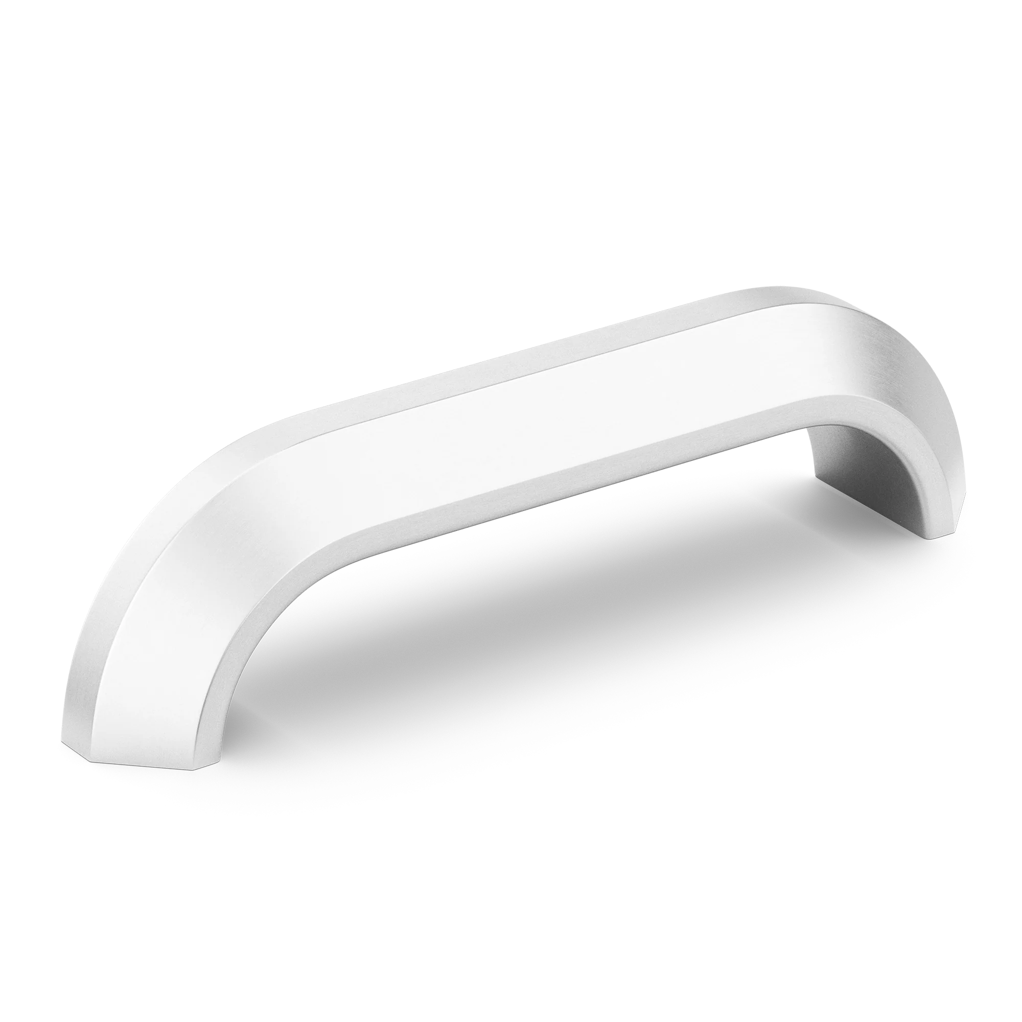 Armac Martin Victoria Plain Pull Handle in 96mm / Satin Chrome Plate