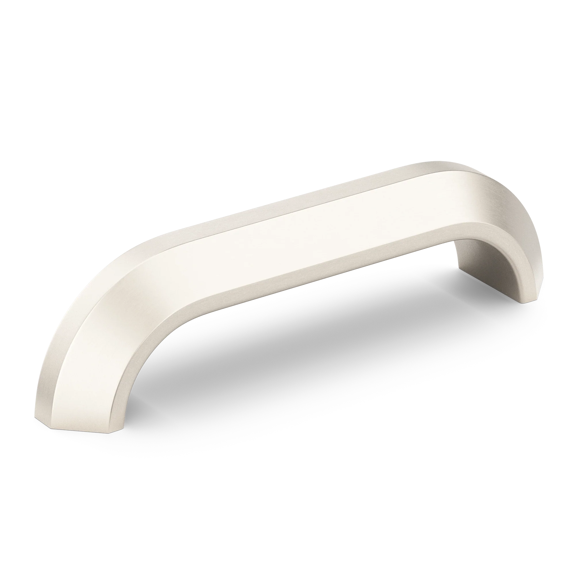 Armac Martin Victoria Plain Pull Handle in 96mm / Satin Nickel Plate