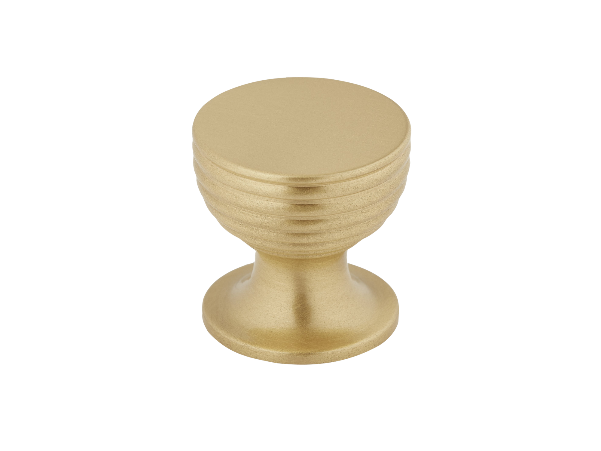 Armac Martin Aston Cabinet Knob in 25mm / Satin Brass Lacquered