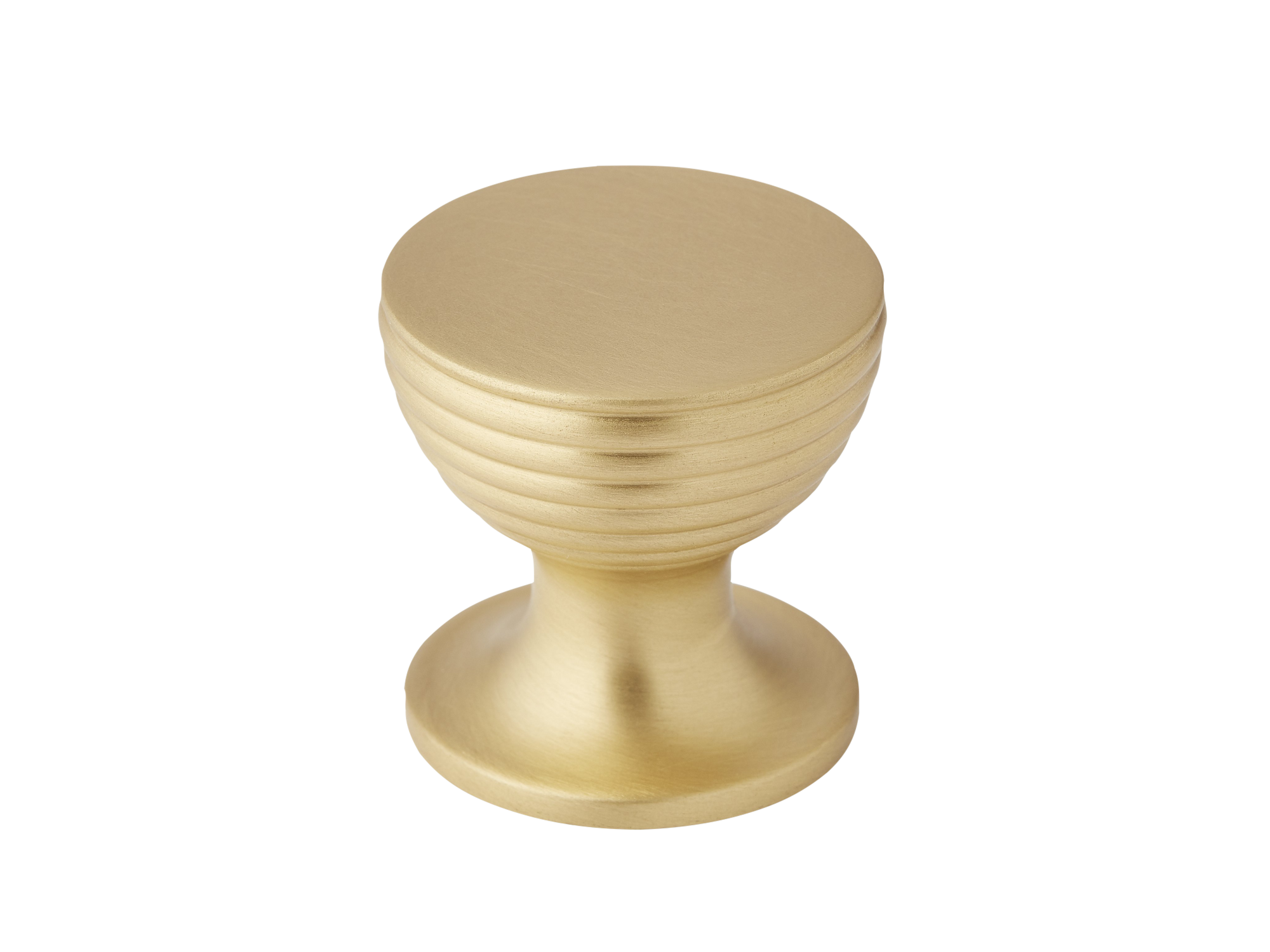 Armac Martin Aston Cabinet Knob in 32mm / Satin Brass Lacquered
