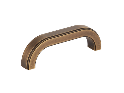 Armac Martin Dougan Cabinet Handle without Backplate in 96mm / Satin Antique Satin Lacquered
