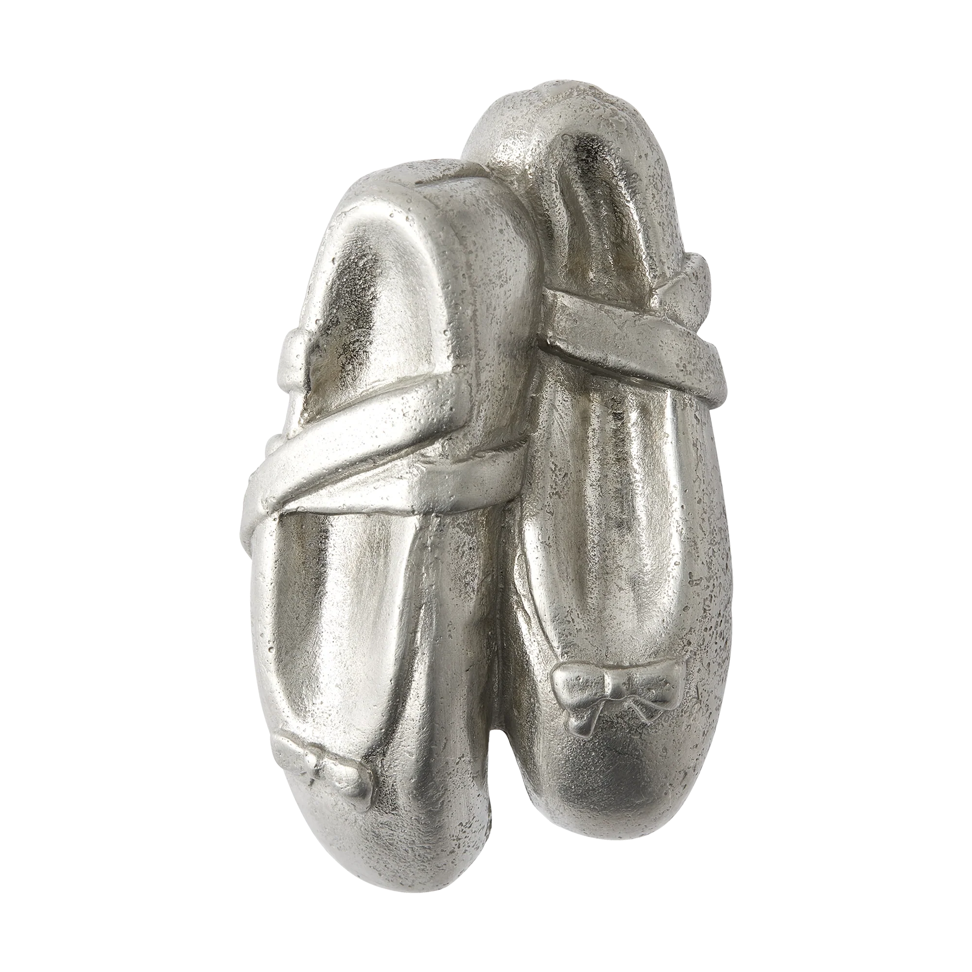Armac Martin Whimsical Ballet Shoes Bronze Cabinet Knob in 56mm / White Bronze