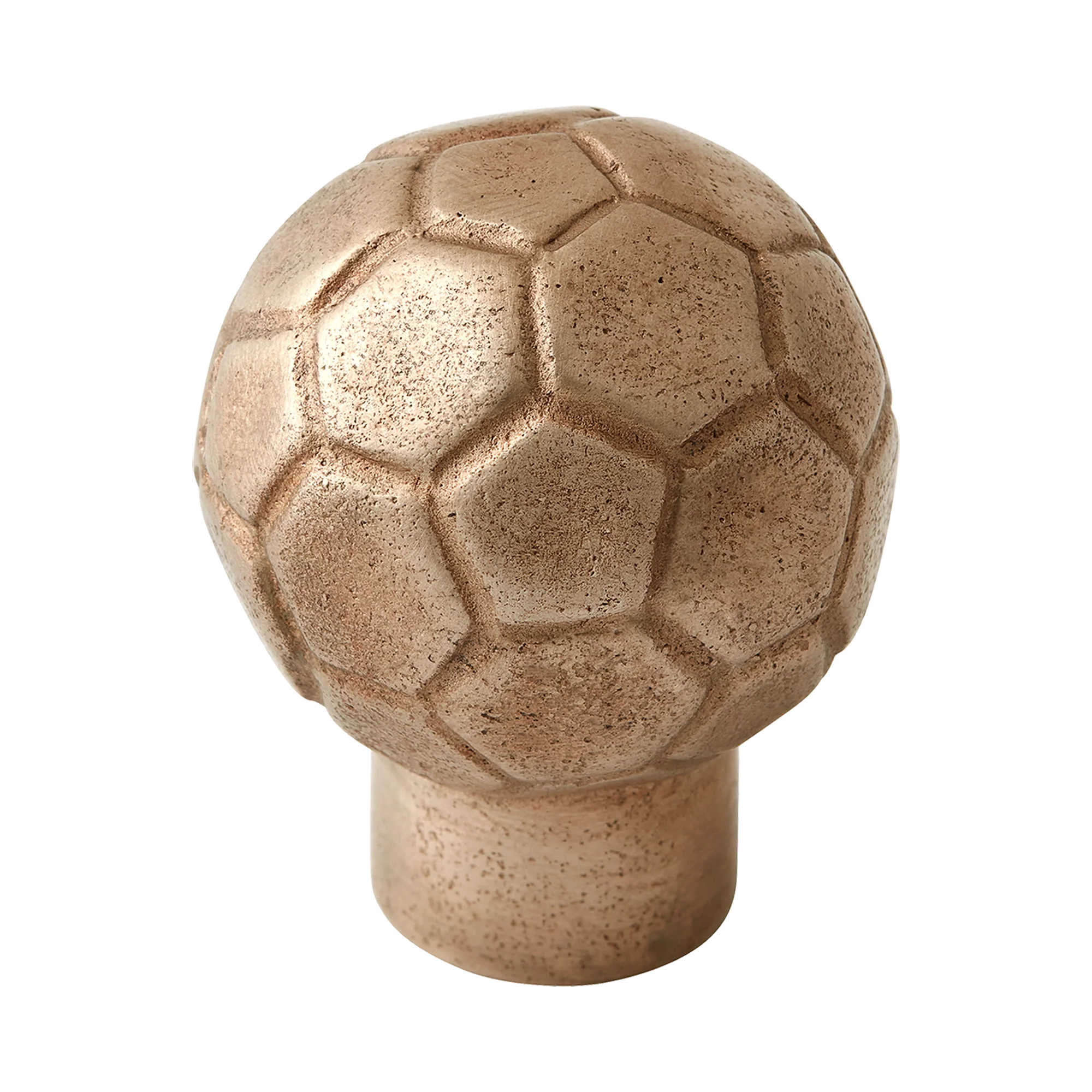 Armac Martin Whimsical Soccer Ball Silicon Bronze Cabinet Knob in 34mm / Silicon Bronze