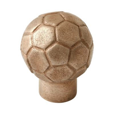 Armac Martin Whimsical Soccer Ball Silicon Bronze Cabinet Knob in 34mm / Silicon Bronze