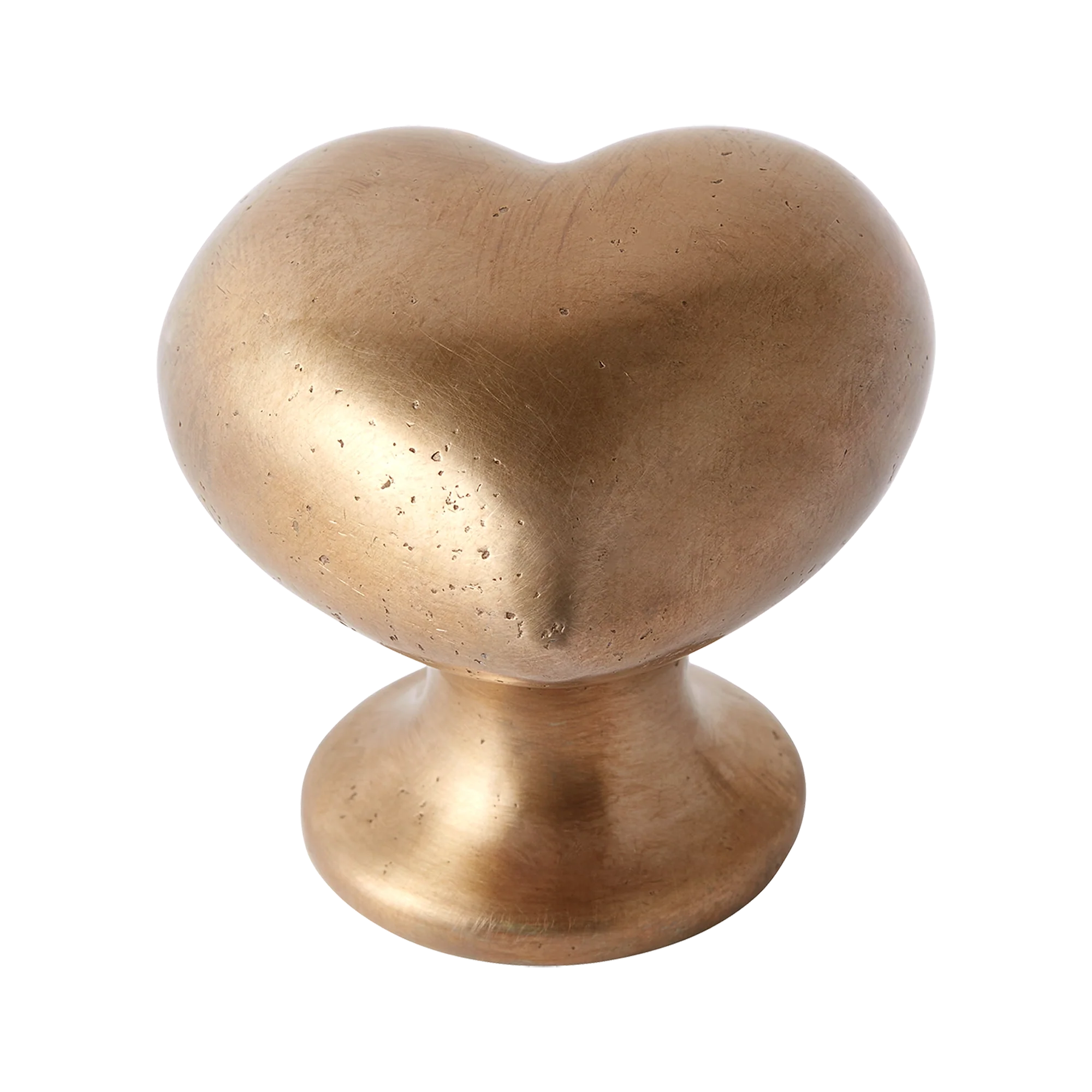 Armac Martin Whimsical Heart Bronze Cabinet Knob