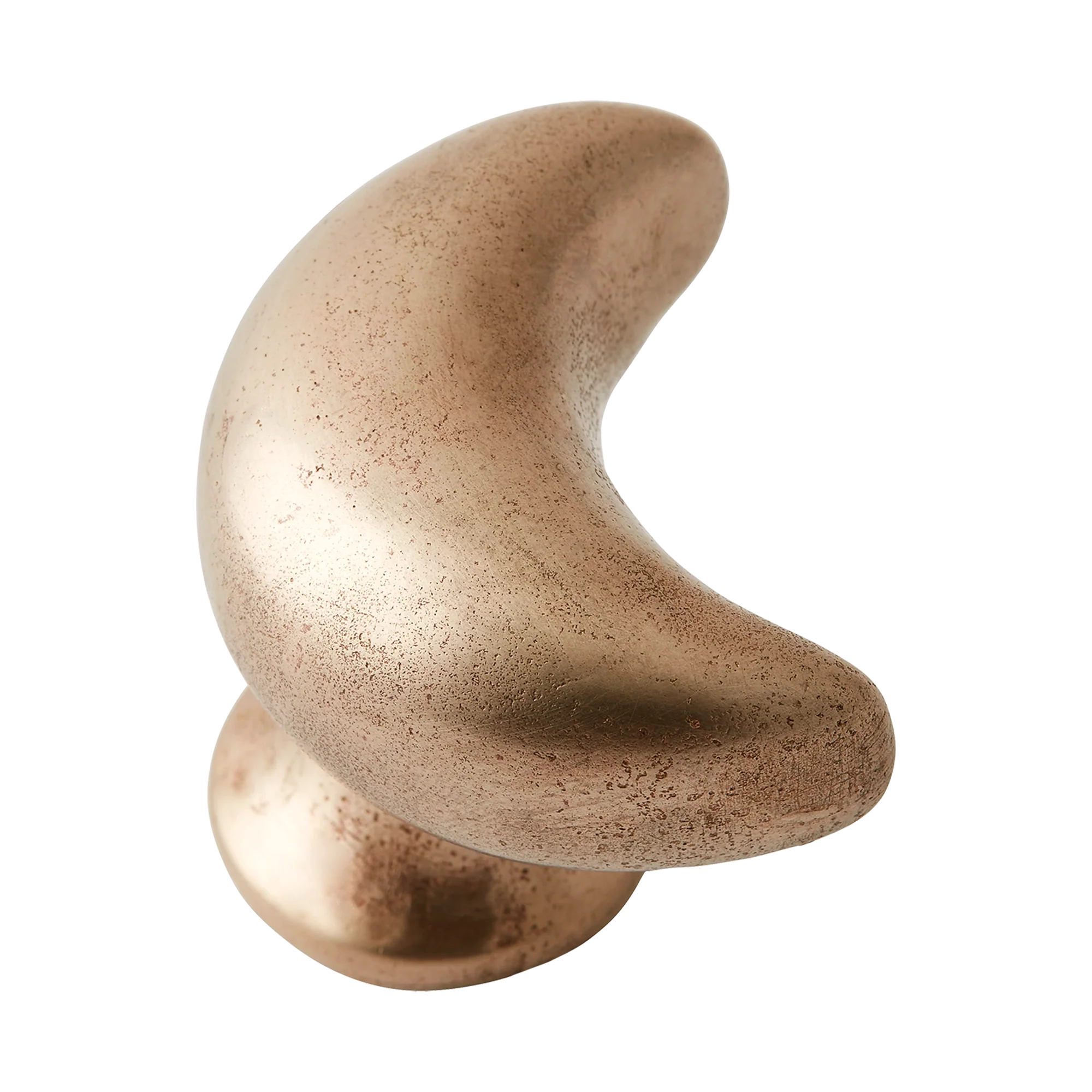 Armac Martin Whimsical Moon Bronze Cabinet Knob in 35mm / Silicon Bronze