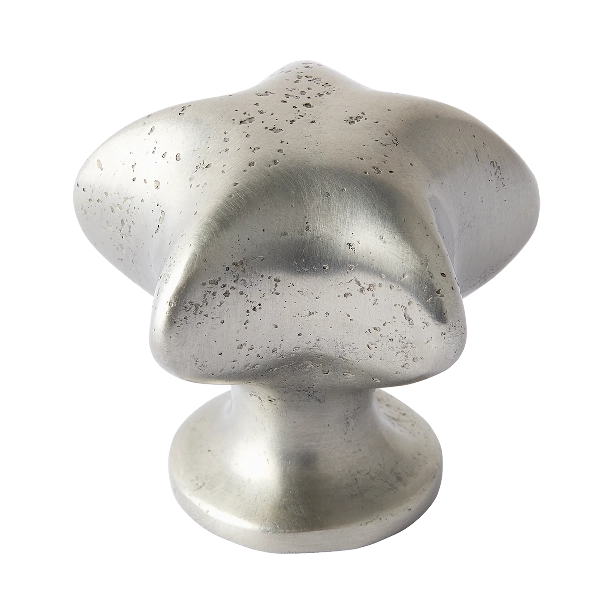 Armac Martin Whimsical Star Bronze Cabinet Knob in 34mm / White Bronze