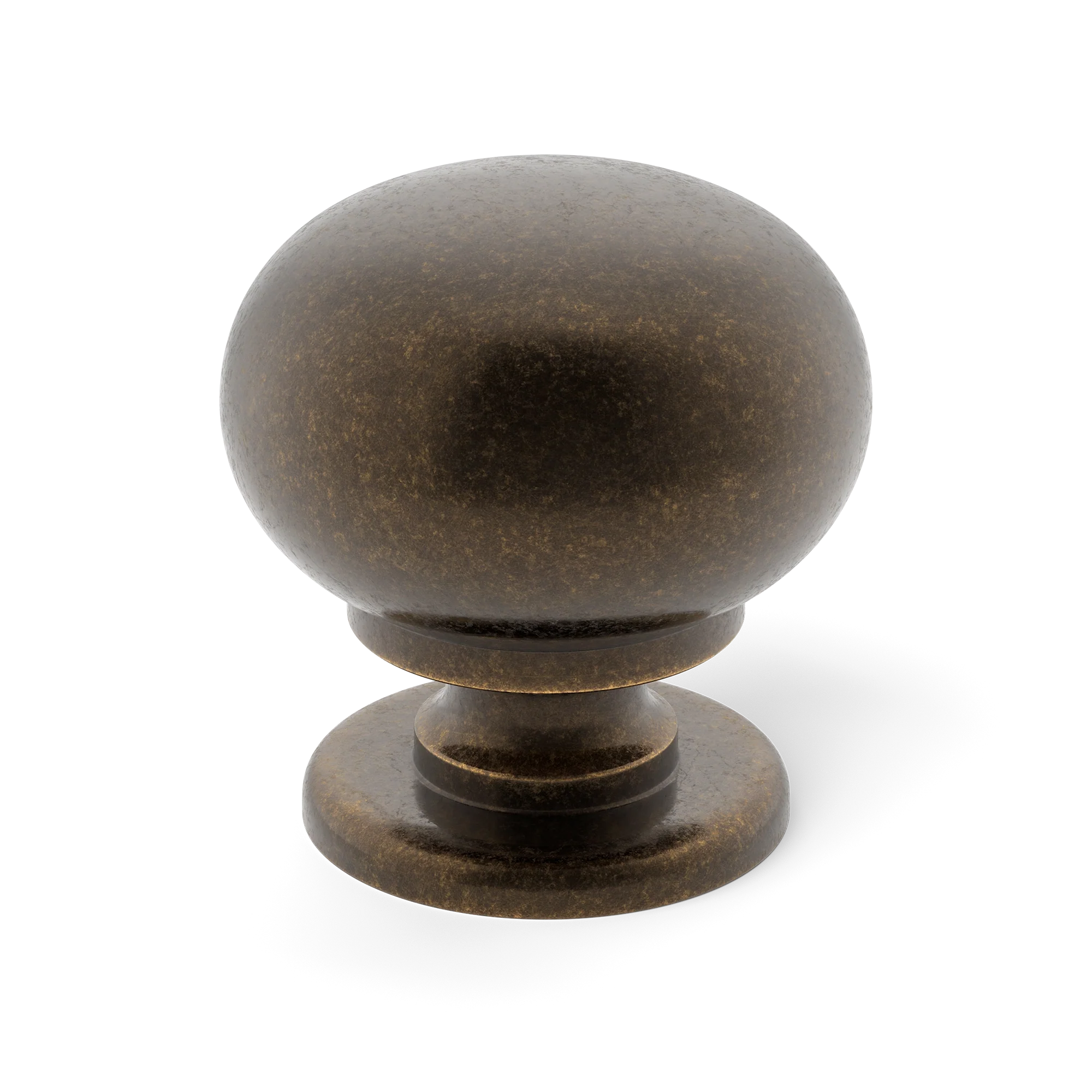Armac Martin Withenshaw Cabinet Knob in 32mm / Dark Aged Brass