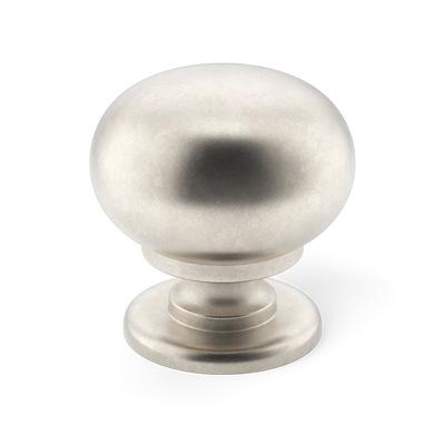 Armac Martin Withenshaw Cabinet Knob in 32mm / Barrelled Nickel Plate
