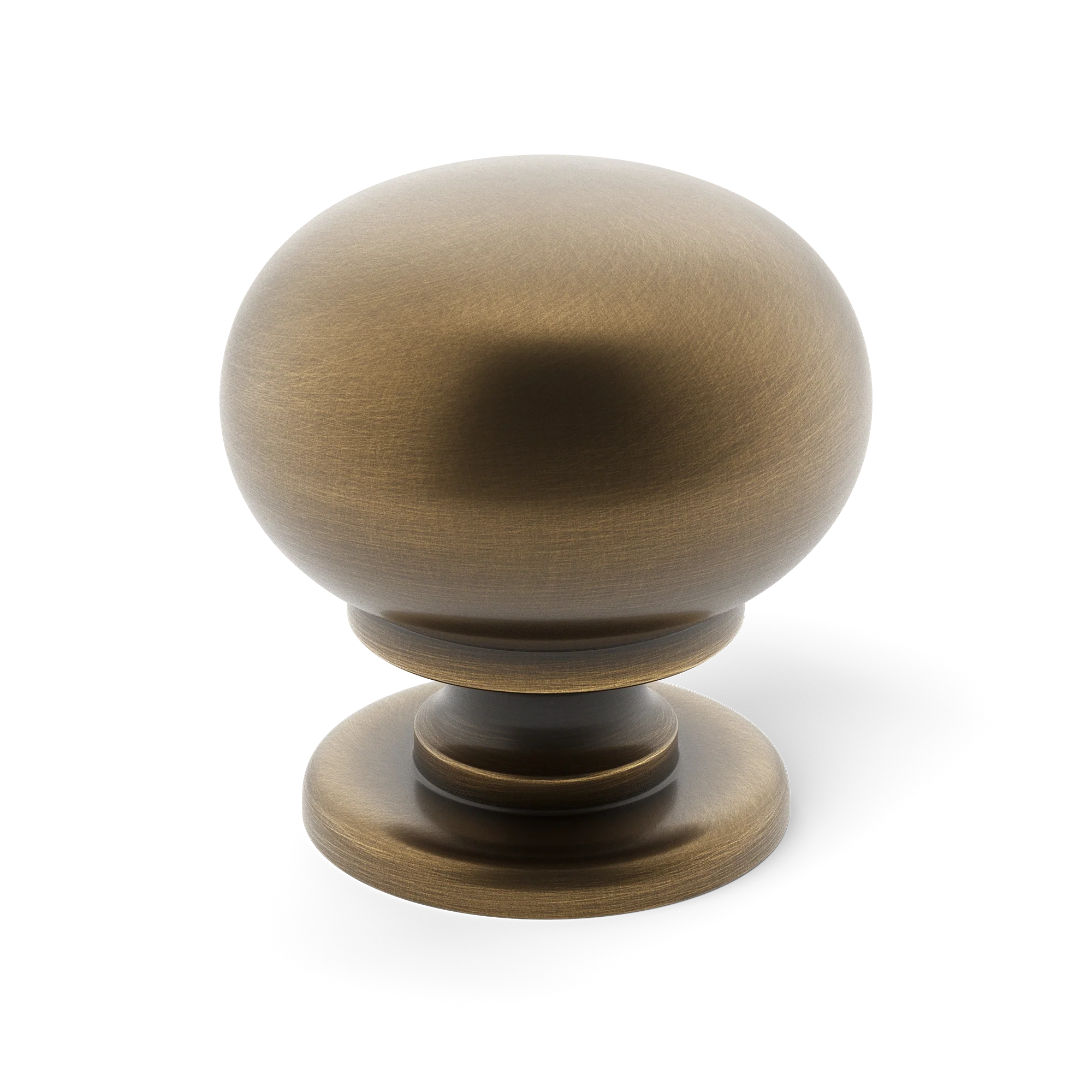 Armac Martin Withenshaw Cabinet Knob in 32mm / Satin Antique Satin Lacquered
