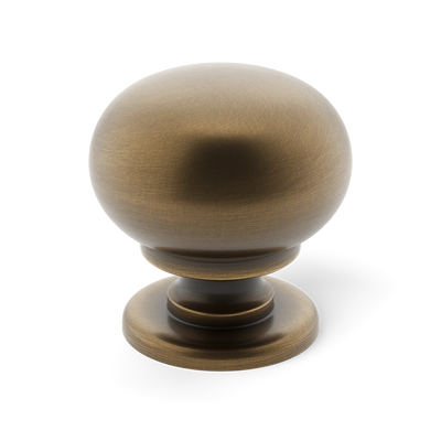Armac Martin Withenshaw Cabinet Knob in 32mm / Satin Antique Satin Lacquered