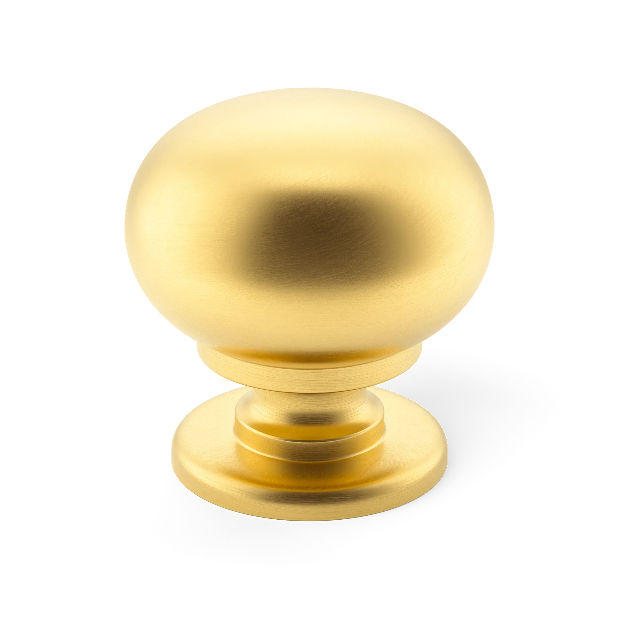Armac Martin Withenshaw Cabinet Knob in 32mm / Satin Brass Lacquered