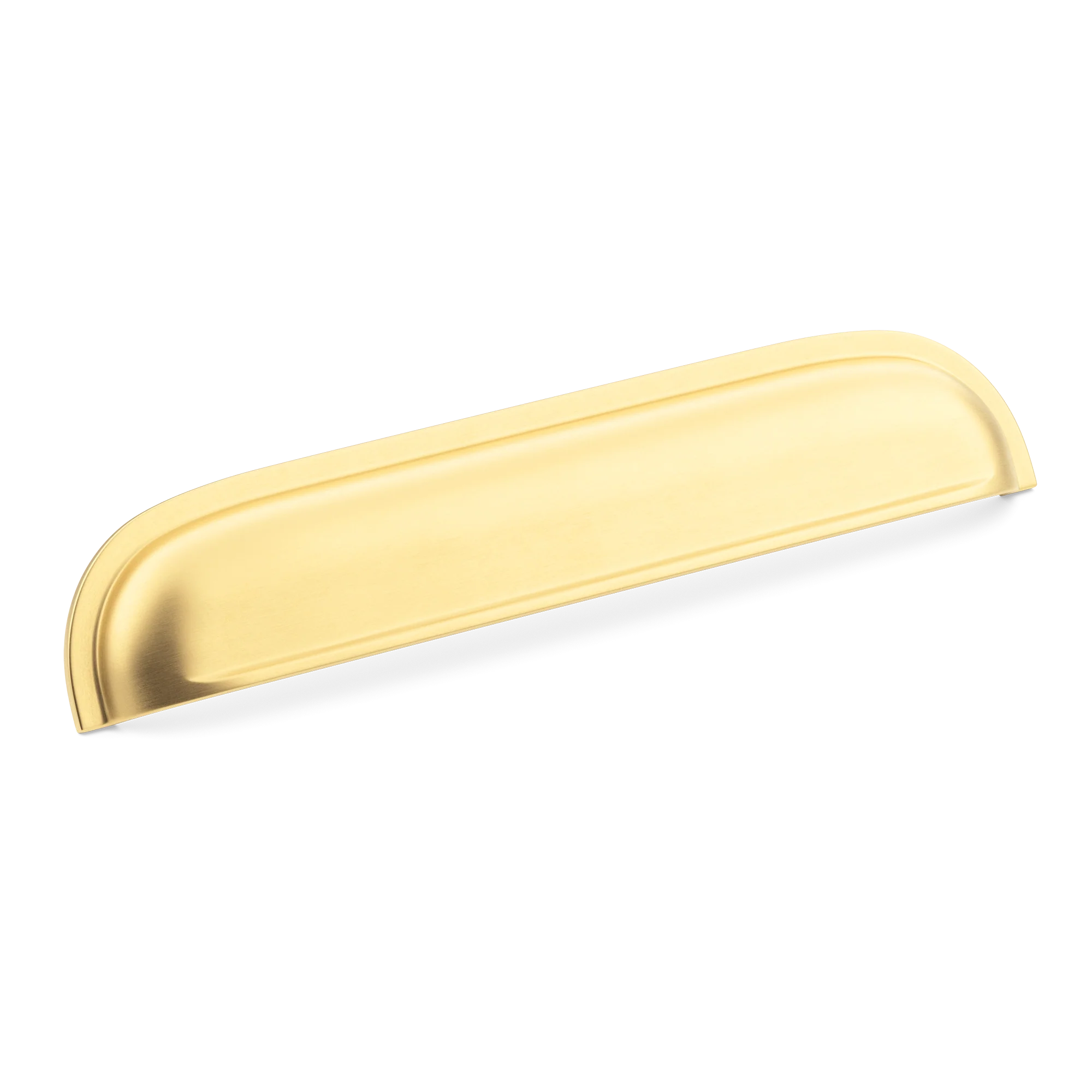 Armac Martin Withenshaw Cup Pull in 96mm / Satin Brass Satin Lacquered
