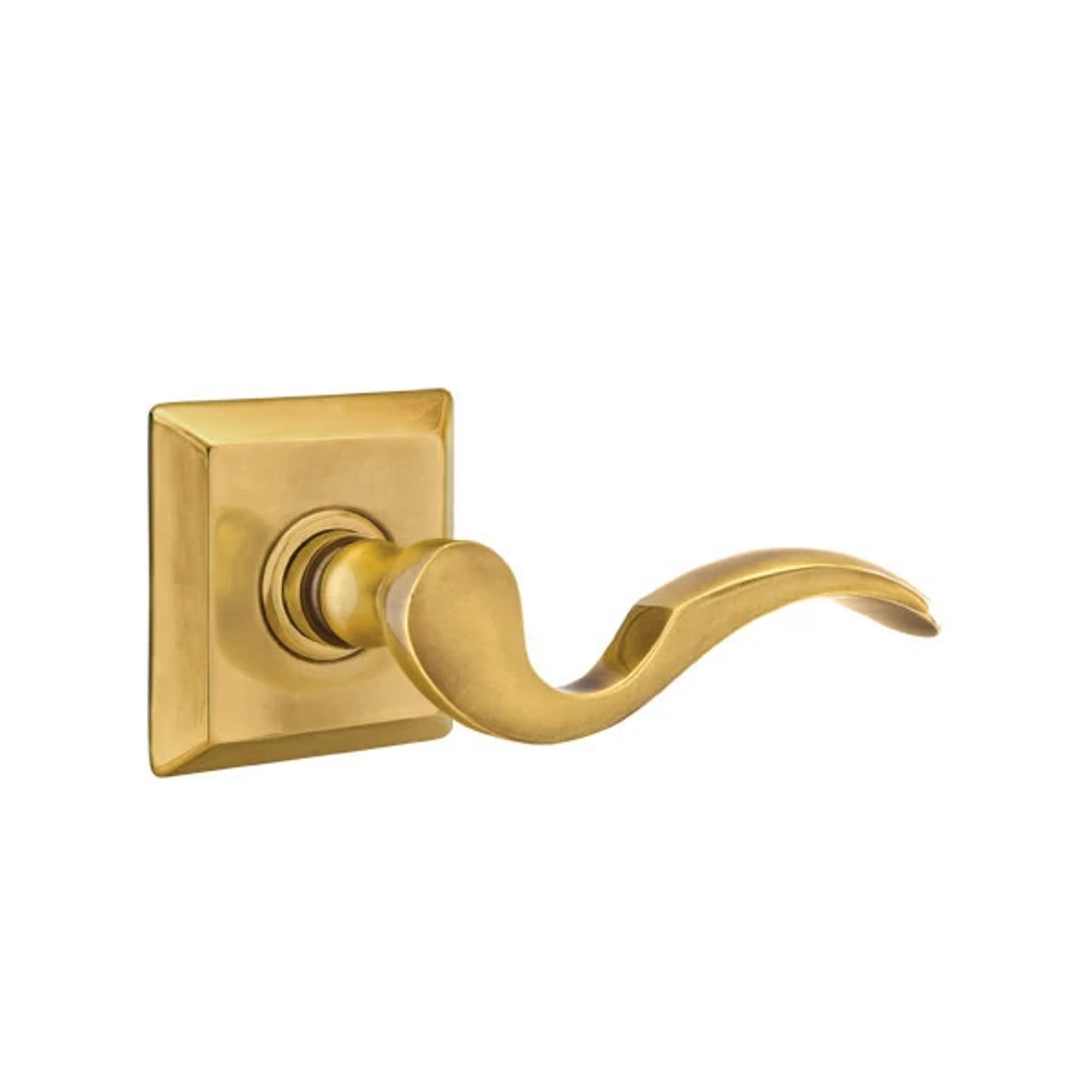 Emtek Cortina Lever with Quincy Rosette in French Antique
