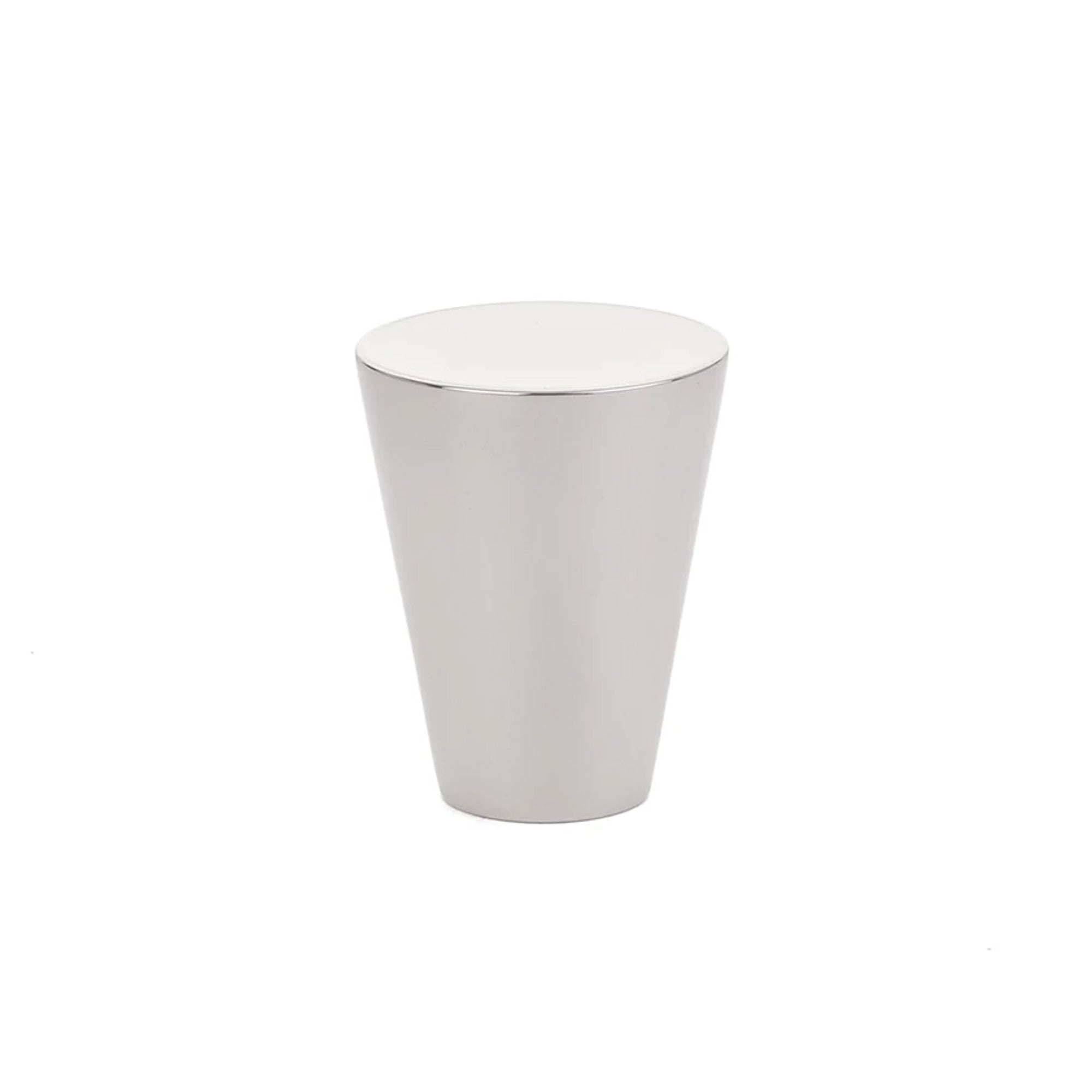Emtek Cone 1-1/8" Knob in Polished Nickel