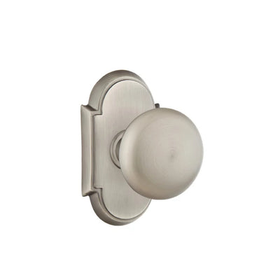 Emtek Providence Knob with #8 Rosette in Pewter