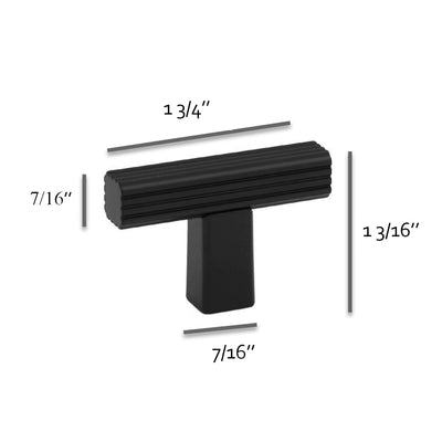 T-Knob Grooved Bar