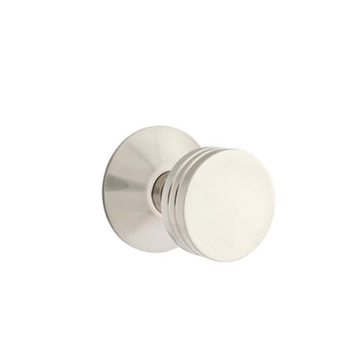 Emtek Bern Knob with Modern Rosette in Satin Nickel