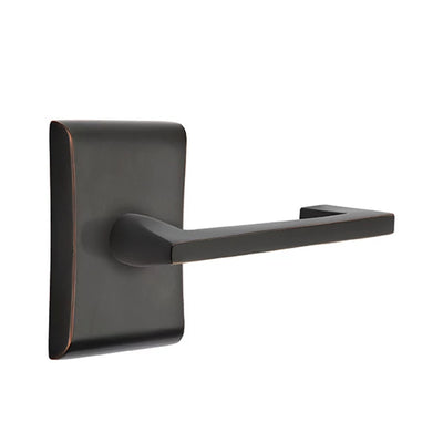 Emtek Argos Lever with Neos Rosette in Oil Rubbed Bronze