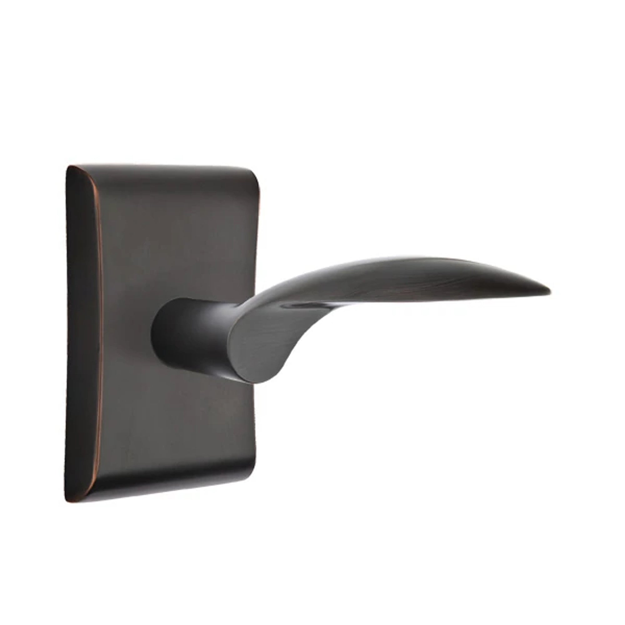 Emtek Mercury Lever with Neos Rosette in Oil Rubbed Bronze