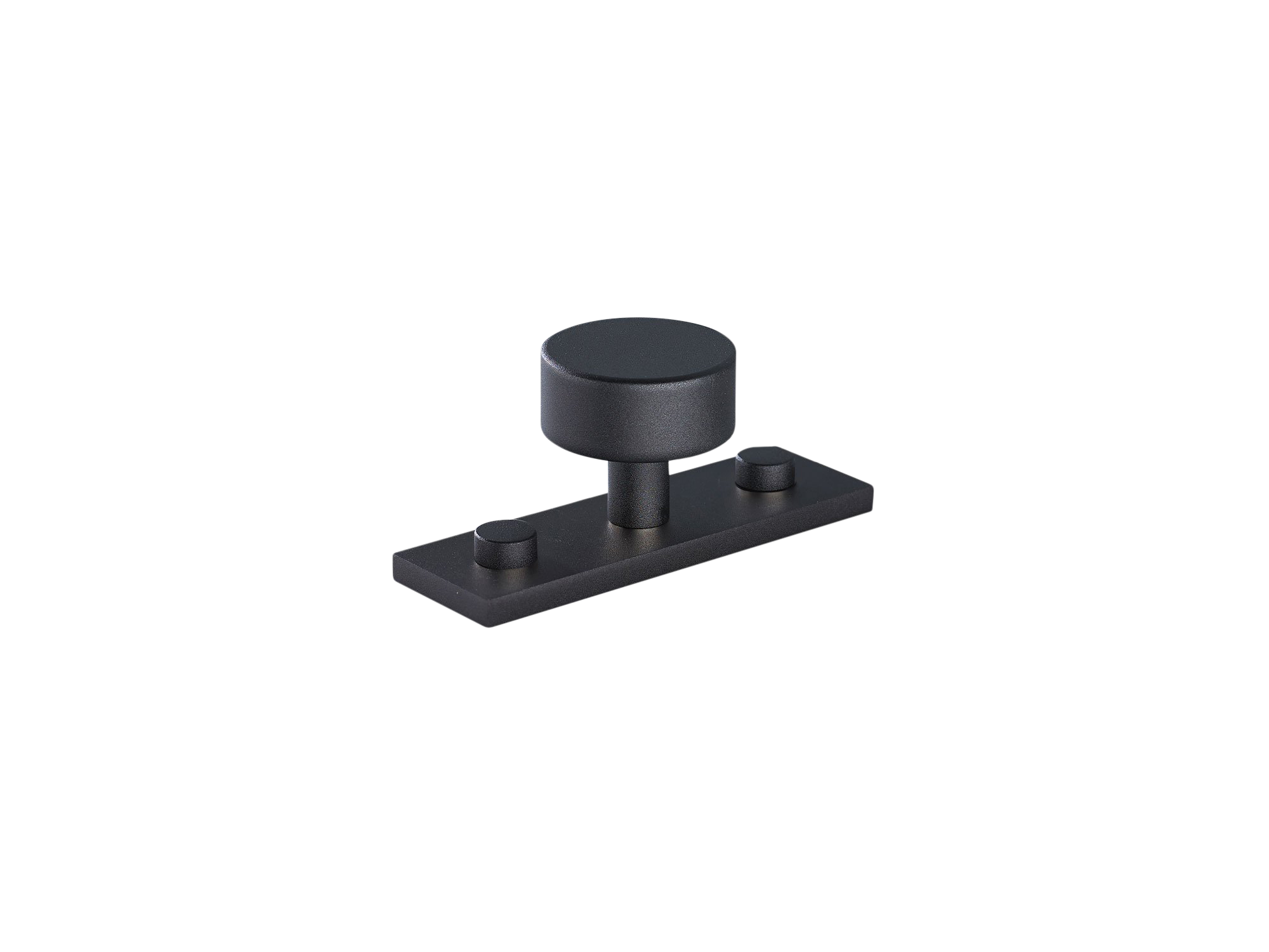 Armac Martin MIX Plain Cabinet Knob & Backplate