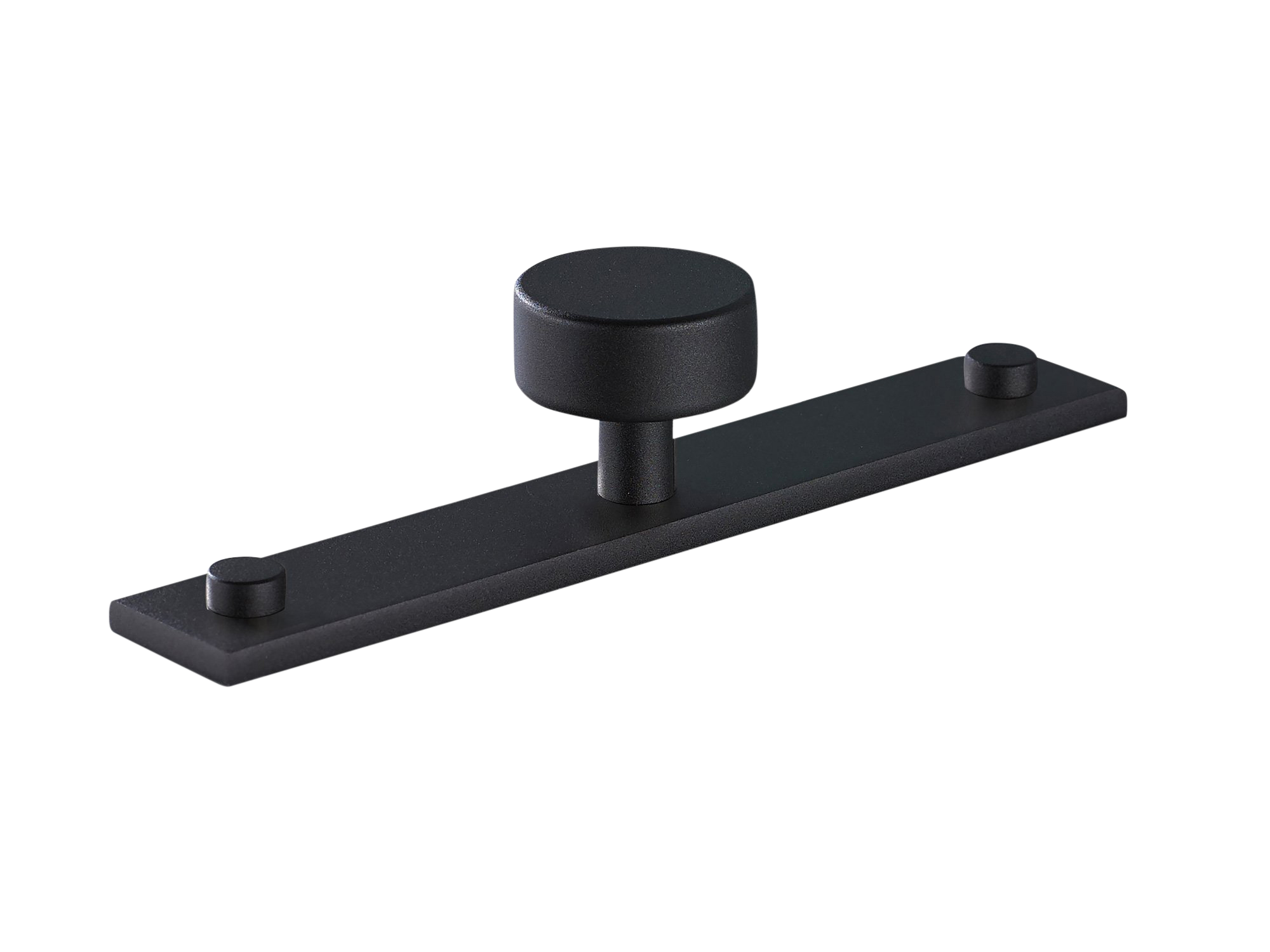 Armac Martin MIX Plain Cabinet Knob & Backplate