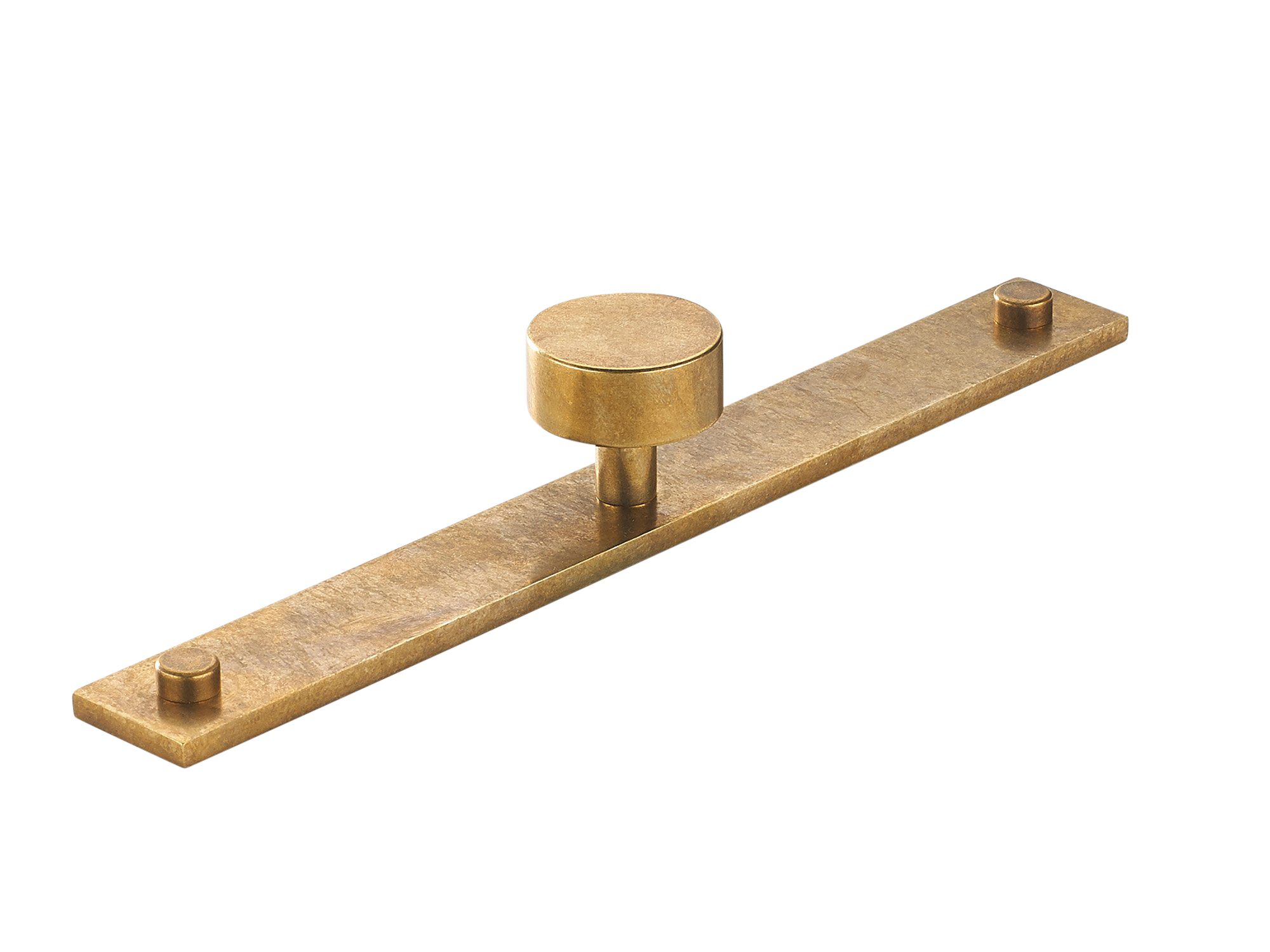 Armac Martin MIX Plain Cabinet Knob & Backplate