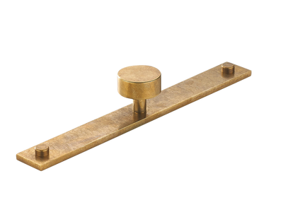 Armac Martin MIX Plain Cabinet Knob & Backplate