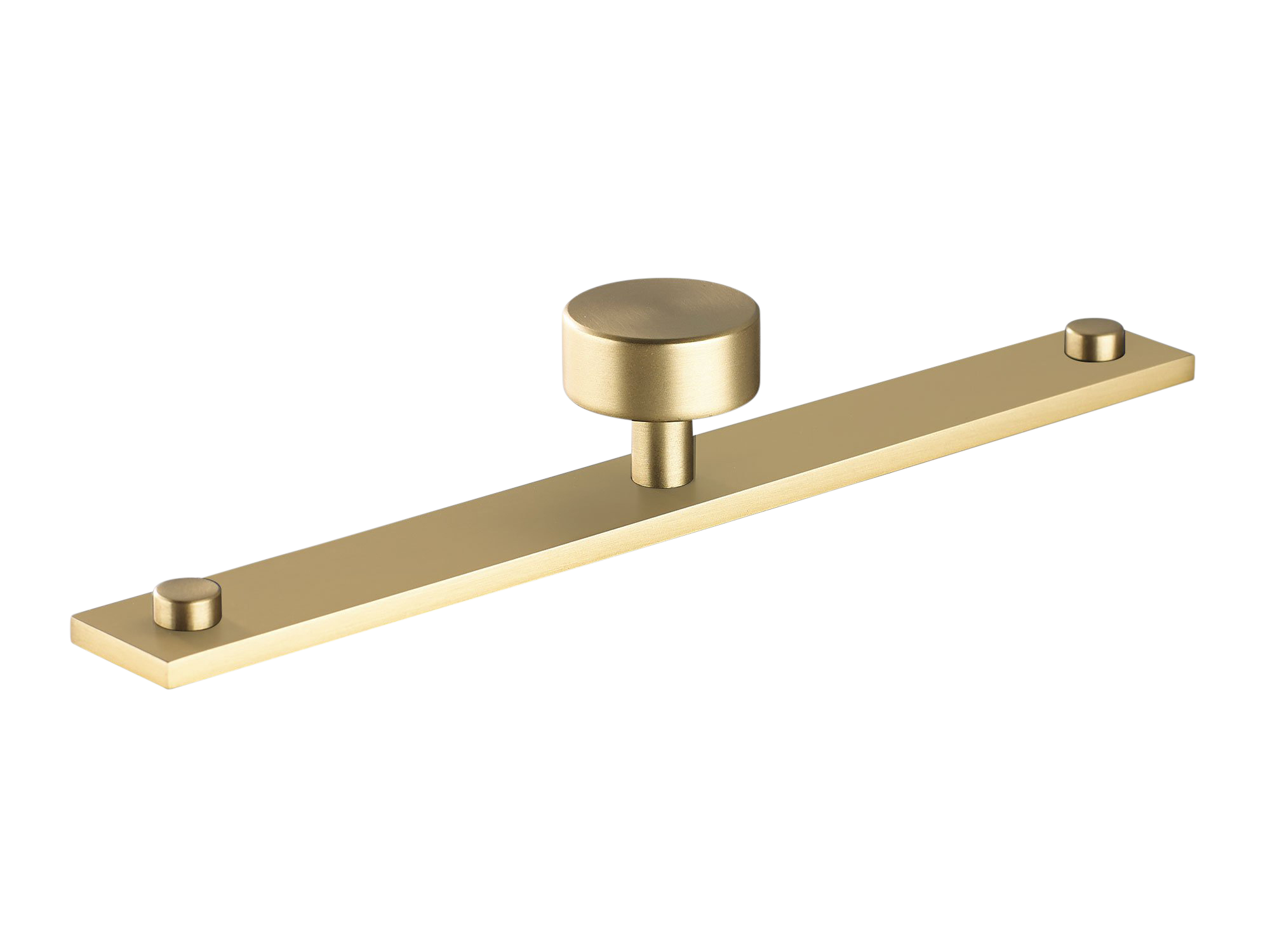 Armac Martin MIX Plain Cabinet Knob & Backplate