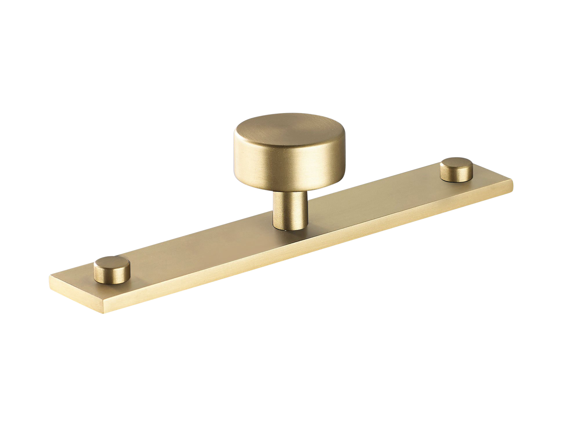 Armac Martin MIX Plain Cabinet Knob & Backplate