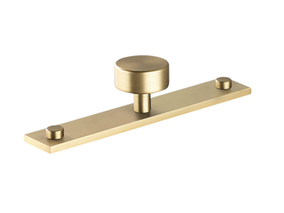 Armac Martin MIX Plain Cabinet Knob & Backplate