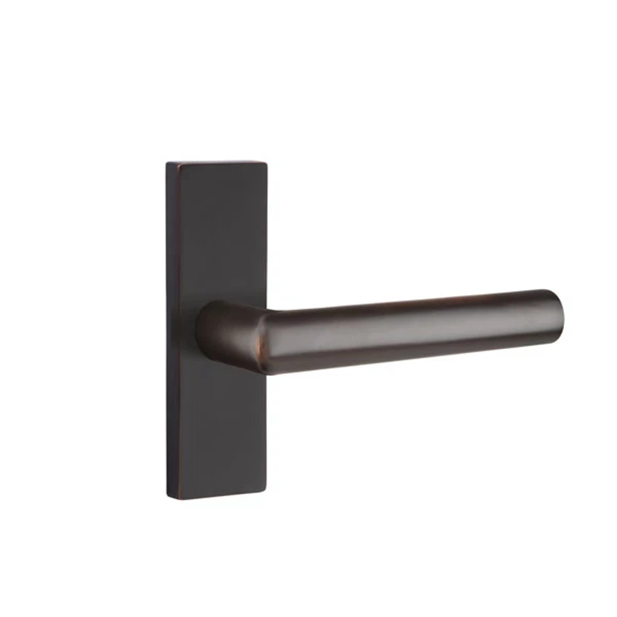 Emtek Stuttgart Lever with Stretto 1-1/2" x 5" in Oil Rubbed Bronze