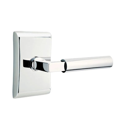 Emtek Hercules Lever with Neos Rosette in Polished Chrome