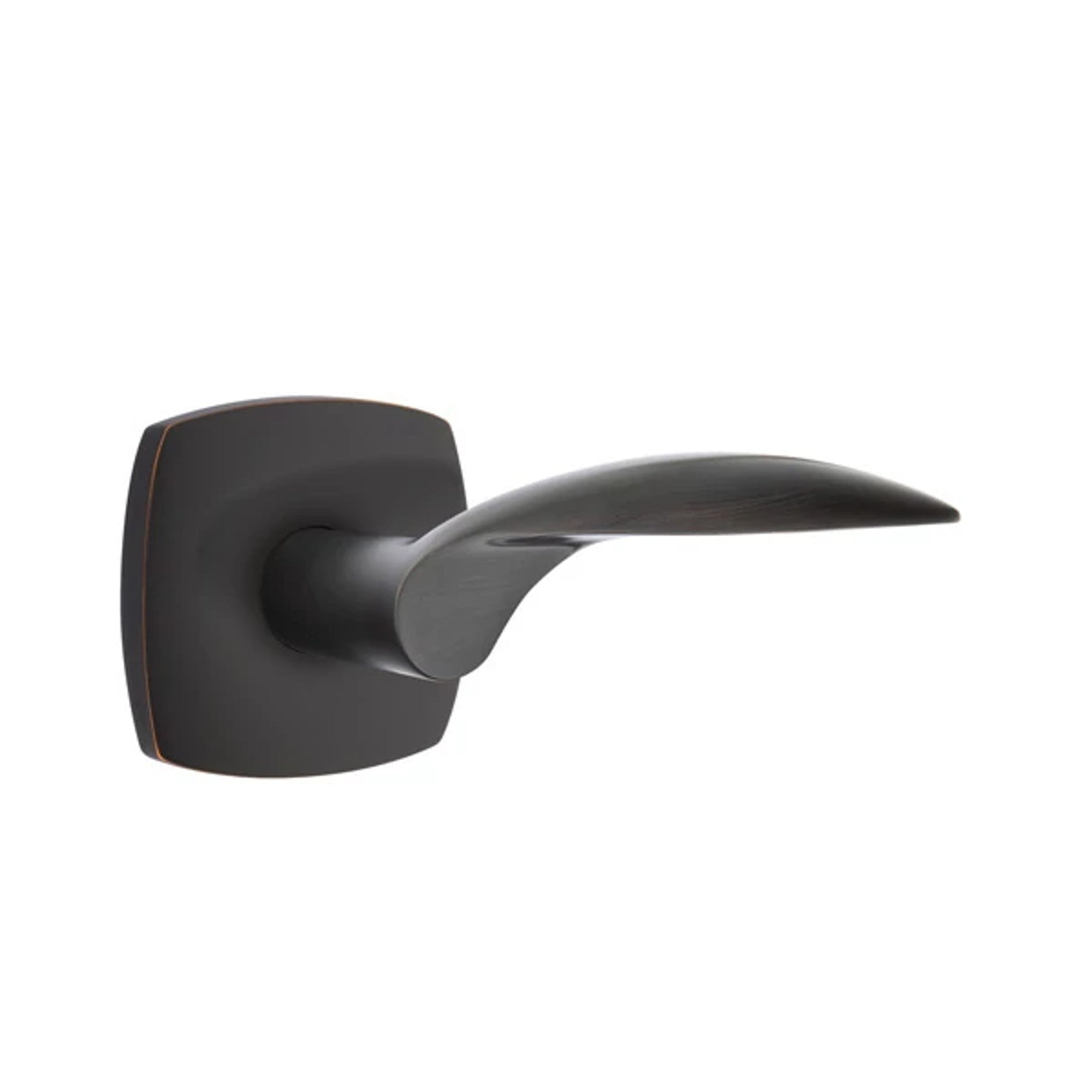 Emtek Mercury Lever with Urban Modern Rosette in Oil Rubbed Bronze