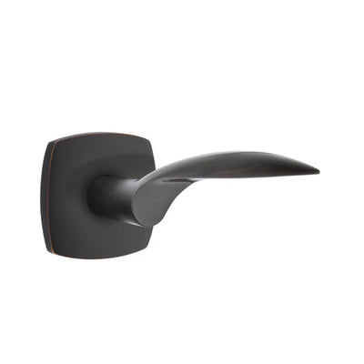 Emtek Mercury Lever with Urban Modern Rosette in Oil Rubbed Bronze