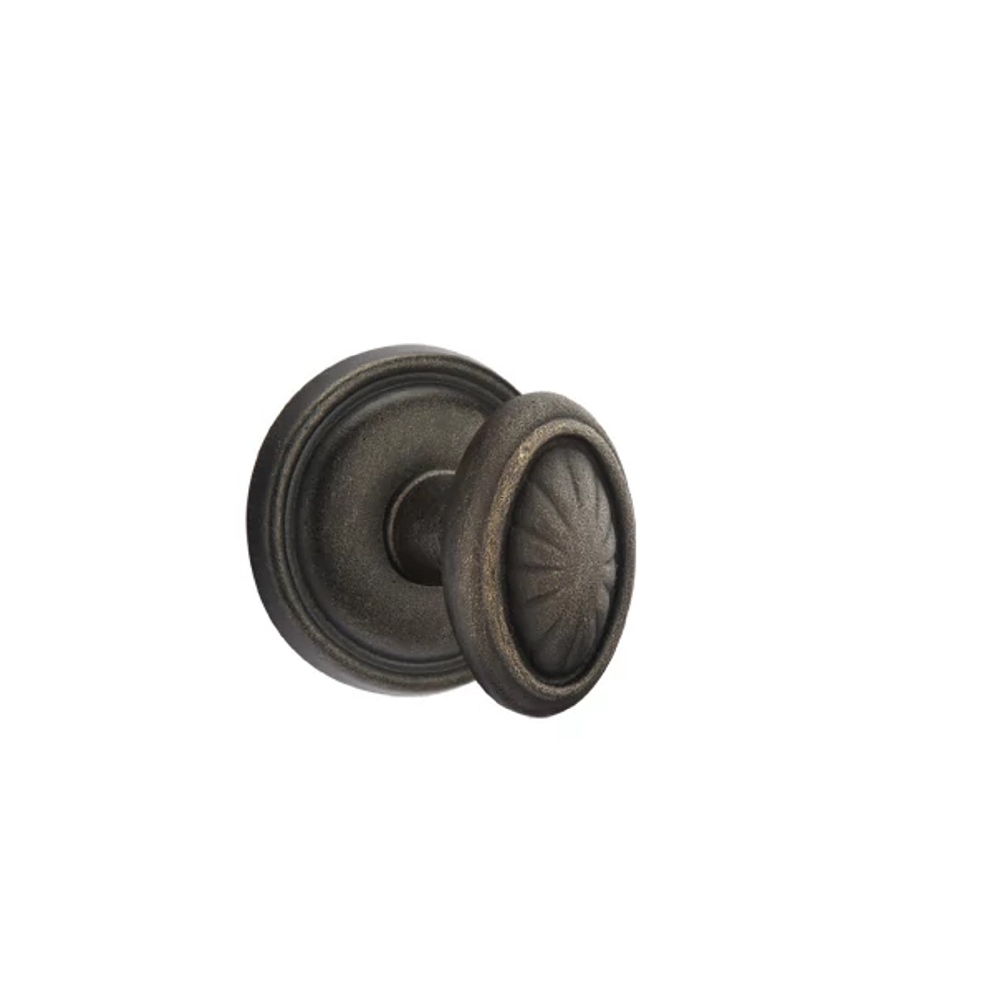 Emtek Parma Knob with #12 Rosette in Medium Bronze