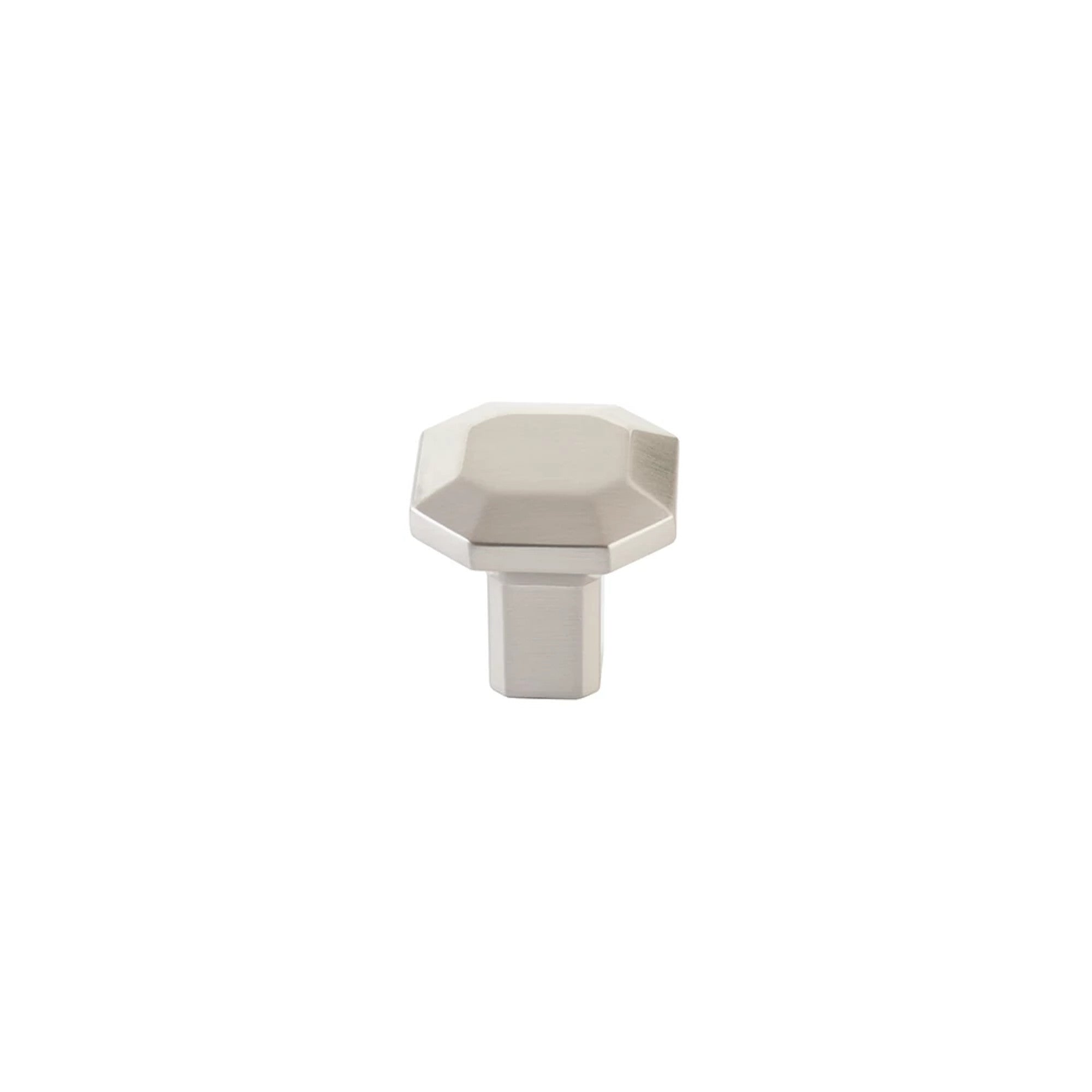 Emtek Riviera 1-1/4" Square Knob in Satin Nickel