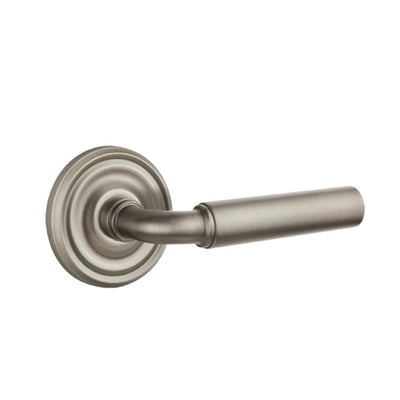Emtek Manning Lever with Regular Rosette in Pewter