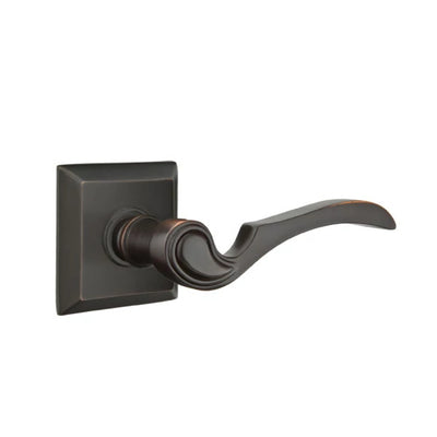 Emtek Coventry Lever with Quincy Rosette in Oil Rubbed Bronze
