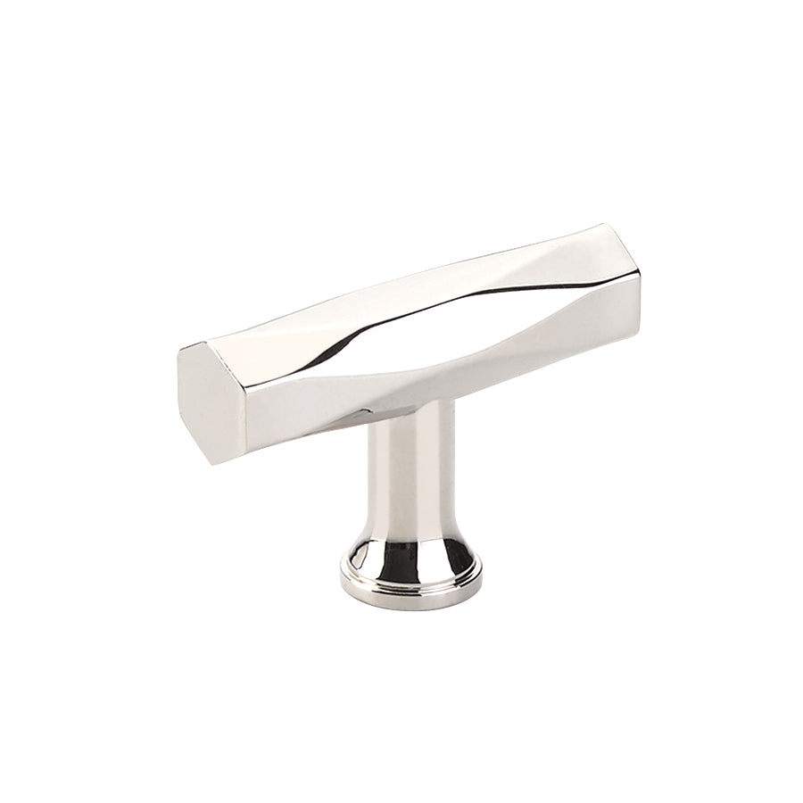 Emtek Tribeca 2" T-Knob in Polished Nickel