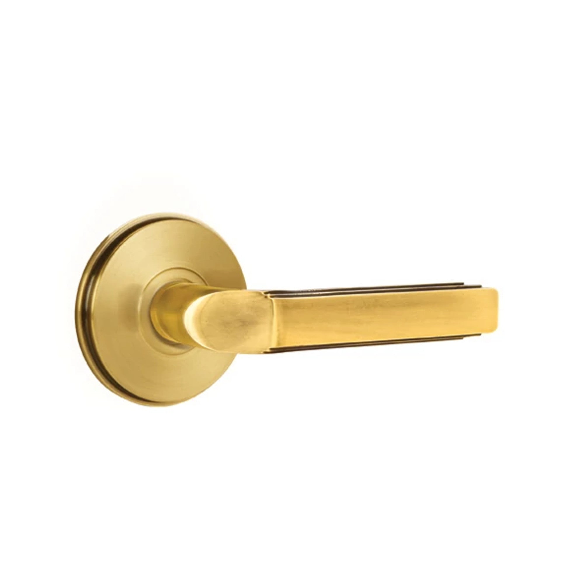 Emtek Milano Lever with Watford Rosette in French Antique