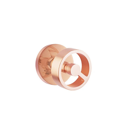 Emtek Spoke Knob with Disk Rosette in Satin Rose Gold