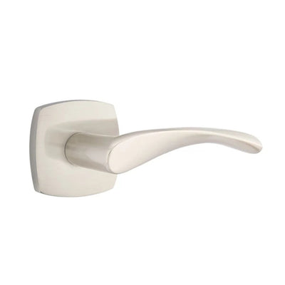 Emtek Triton Lever with Urban Modern Rosette in Satin Nickel